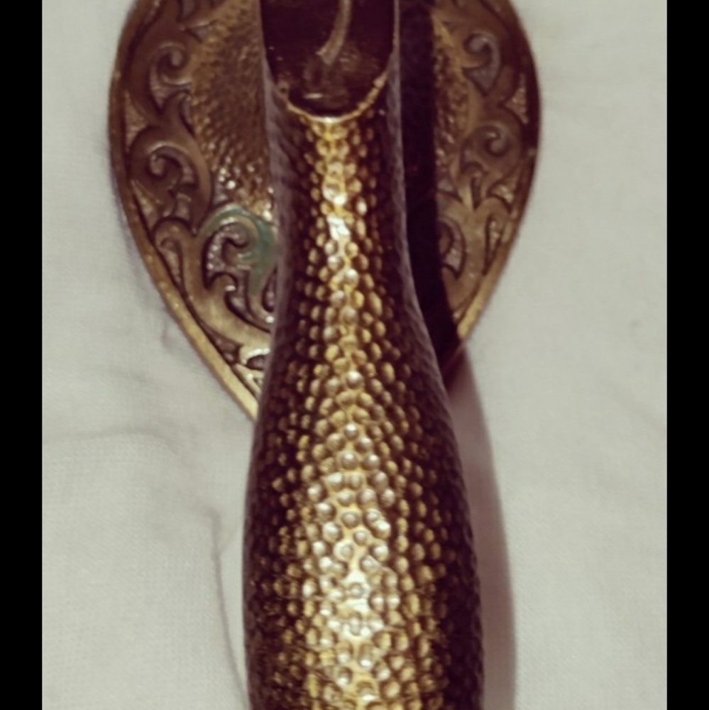 Solid Brass Nutcracker